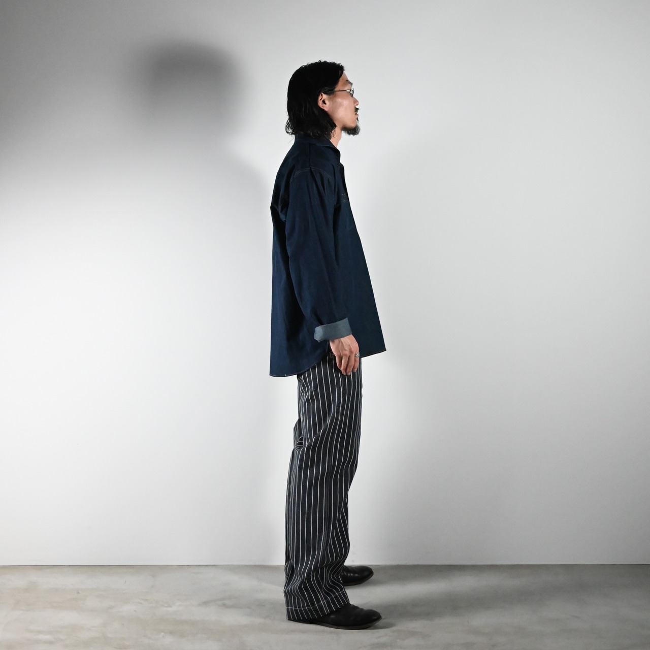 OLD JOE(オールドジョー)LACED BACK SAILOR TROUSERコーディネート