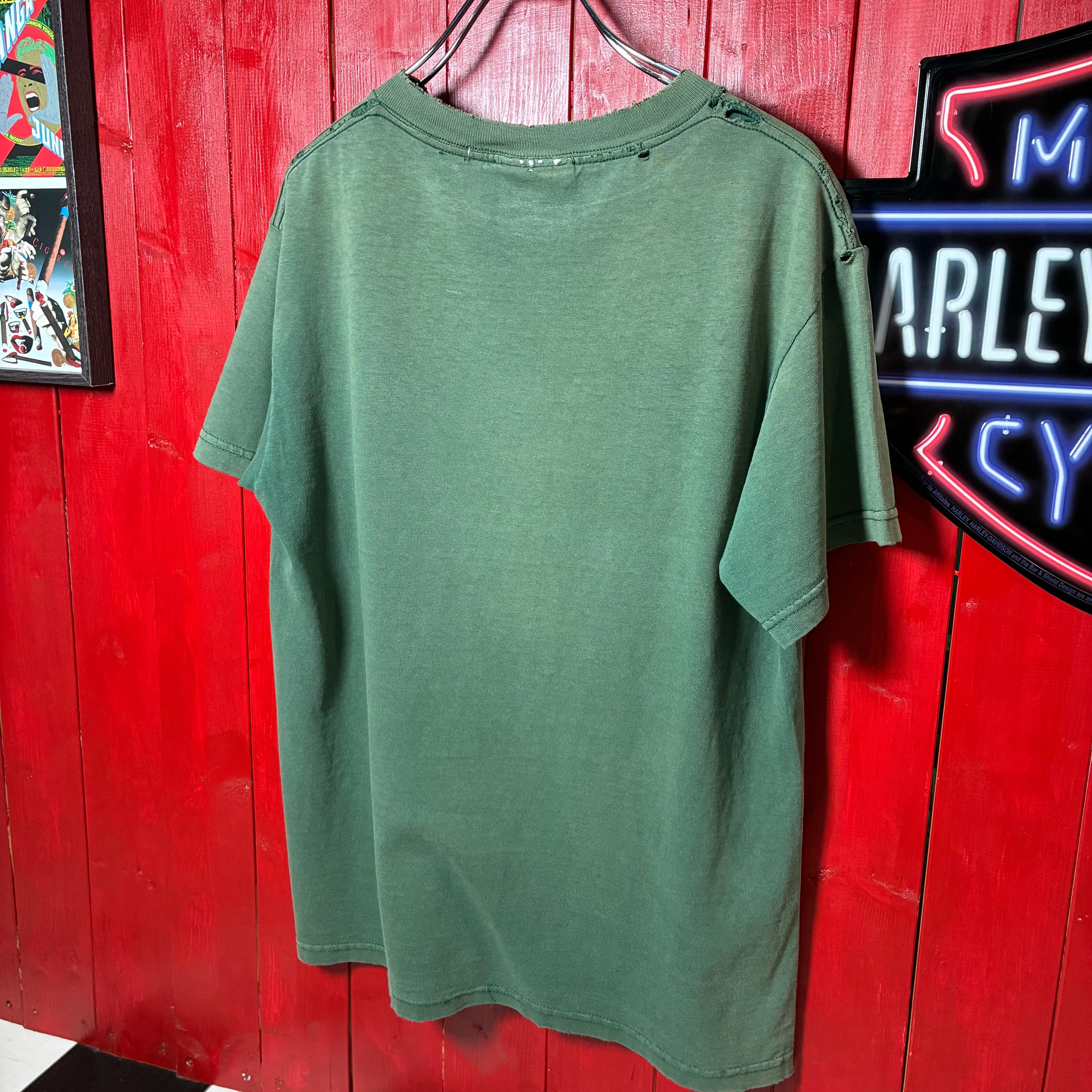 90s USA】Lee NFL PACKERS Faded tee リー ボロTシャツ グリーンベイ
