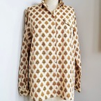 80s Damask Blouse