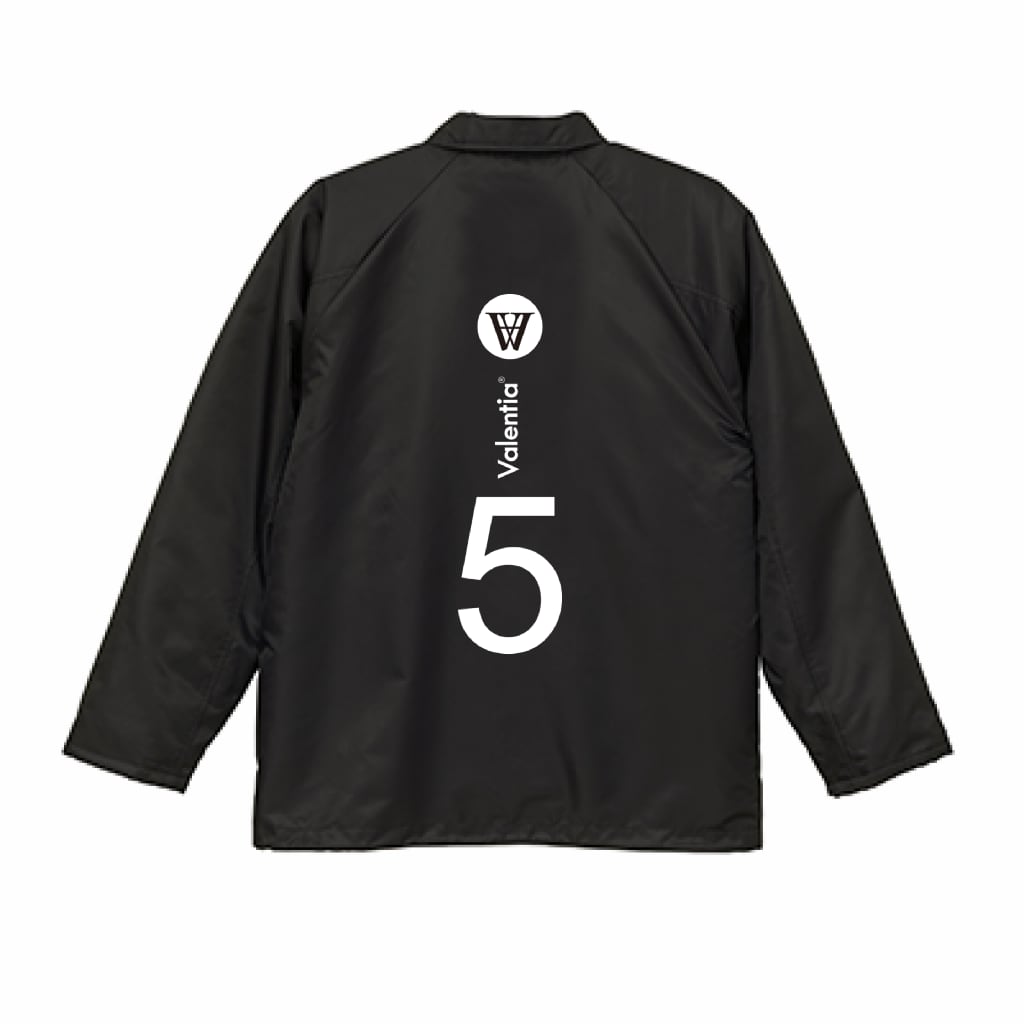 （両面印刷）United Athle コーチジャケット（ボア裏地付）