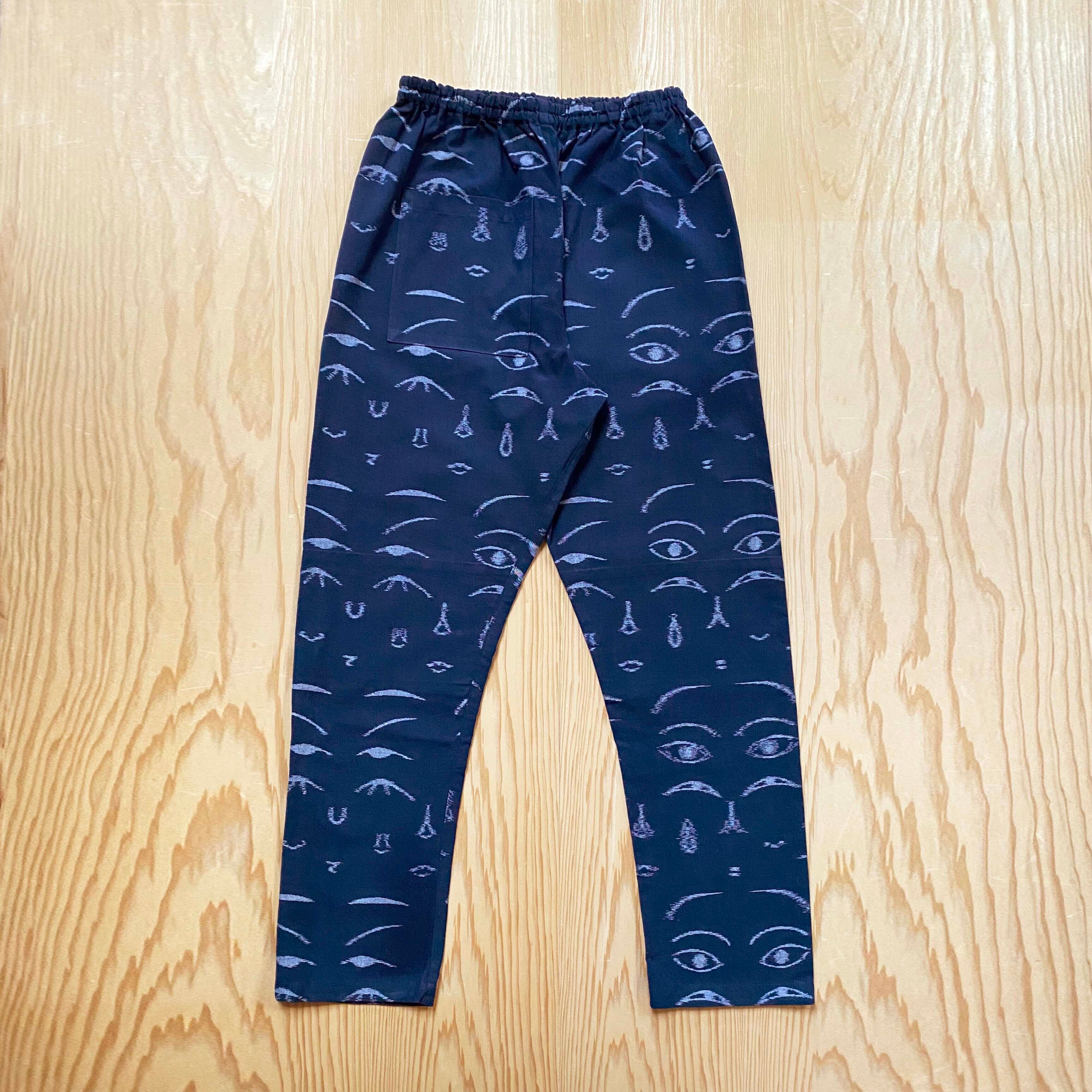 こけし柄もんぺ（宮田織物×COMPANY）