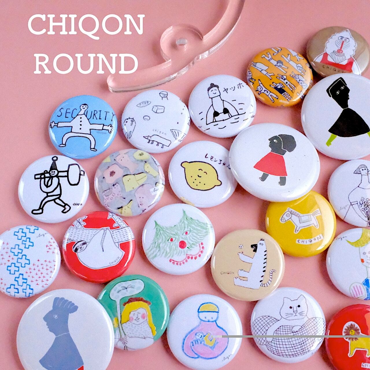 CHIQON】ROUND 缶バッチ ページ2 | GYAFUN