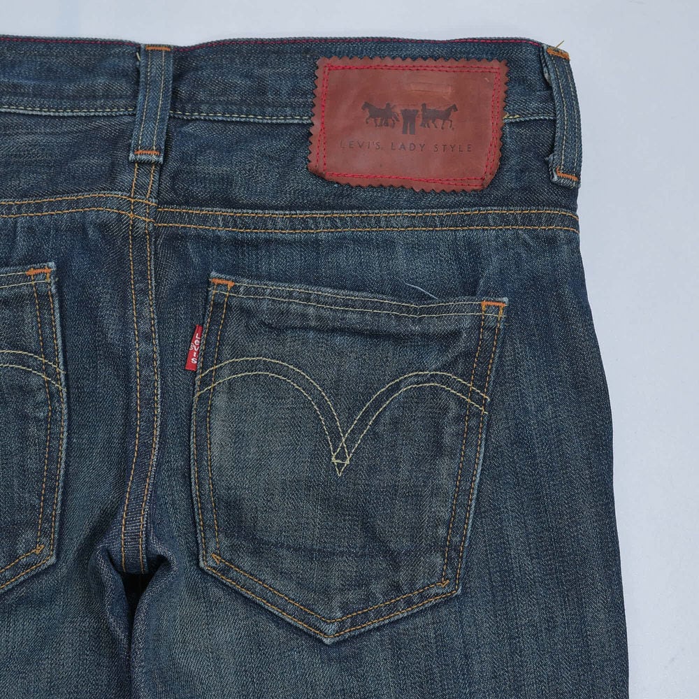 リサイズ 00s 日本製 LEVI'S LADY STYLE リーバイス デニム フレア