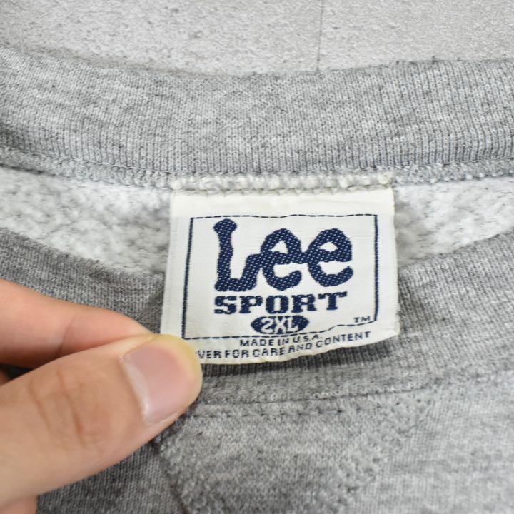 90s Lee 49ers 刺繍ロゴ　スウェット　USA製　トレーナー　古着