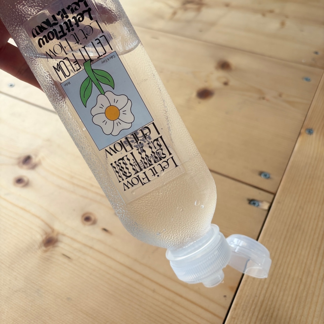 メモリ付き登山用ウォータボトル485ml