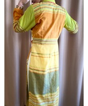 Vitamin color layered slit china dress-2558-3