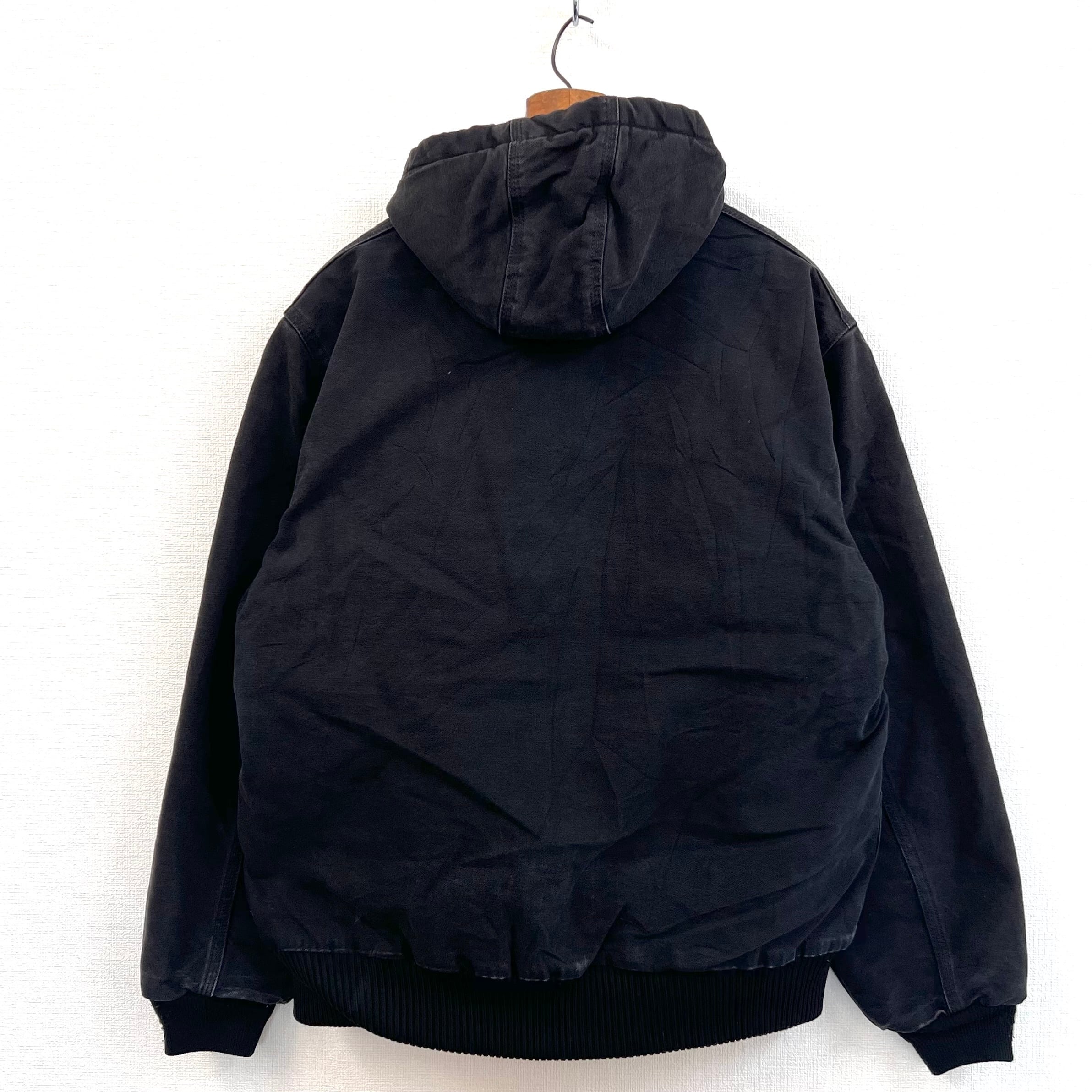 Carhartt ブラック アクティブジャケット 黒 made in USA