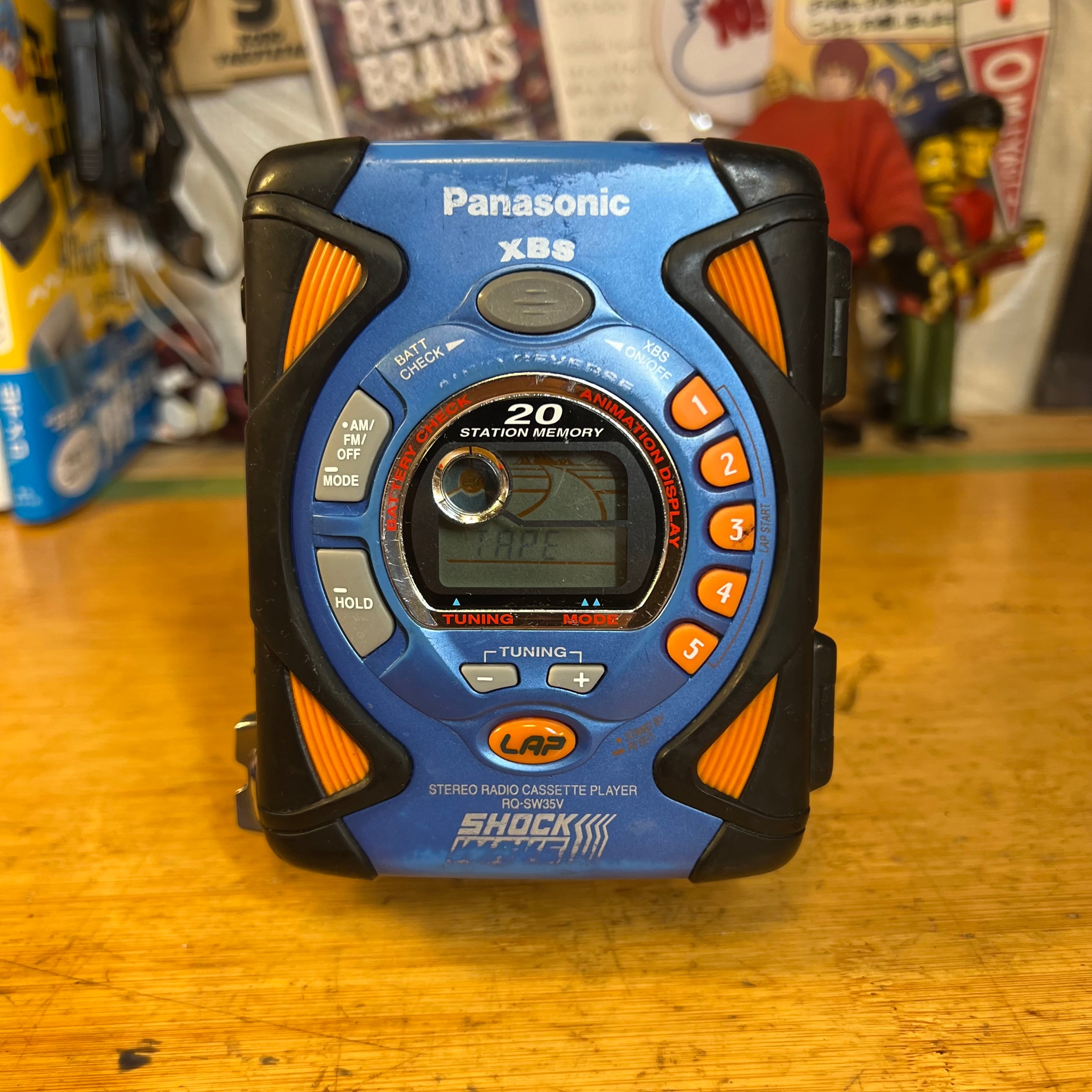 メンテ済稼動品]パナソニック ショックウェーブ ポータブルカセット