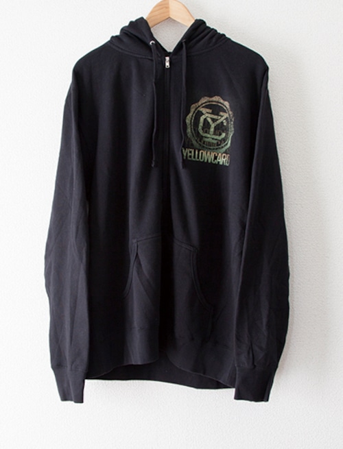 【YELLOWCARD】Gradient Logo Zip (Black)