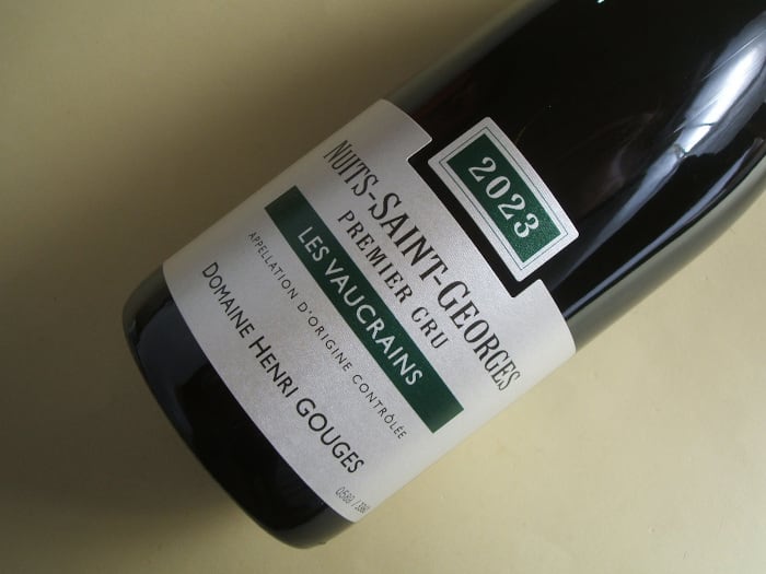 ニュイ・サン・ジョルジュ 1級 レ・ヴォークラン 2023年 ドメーヌ・アンリ・グージュ