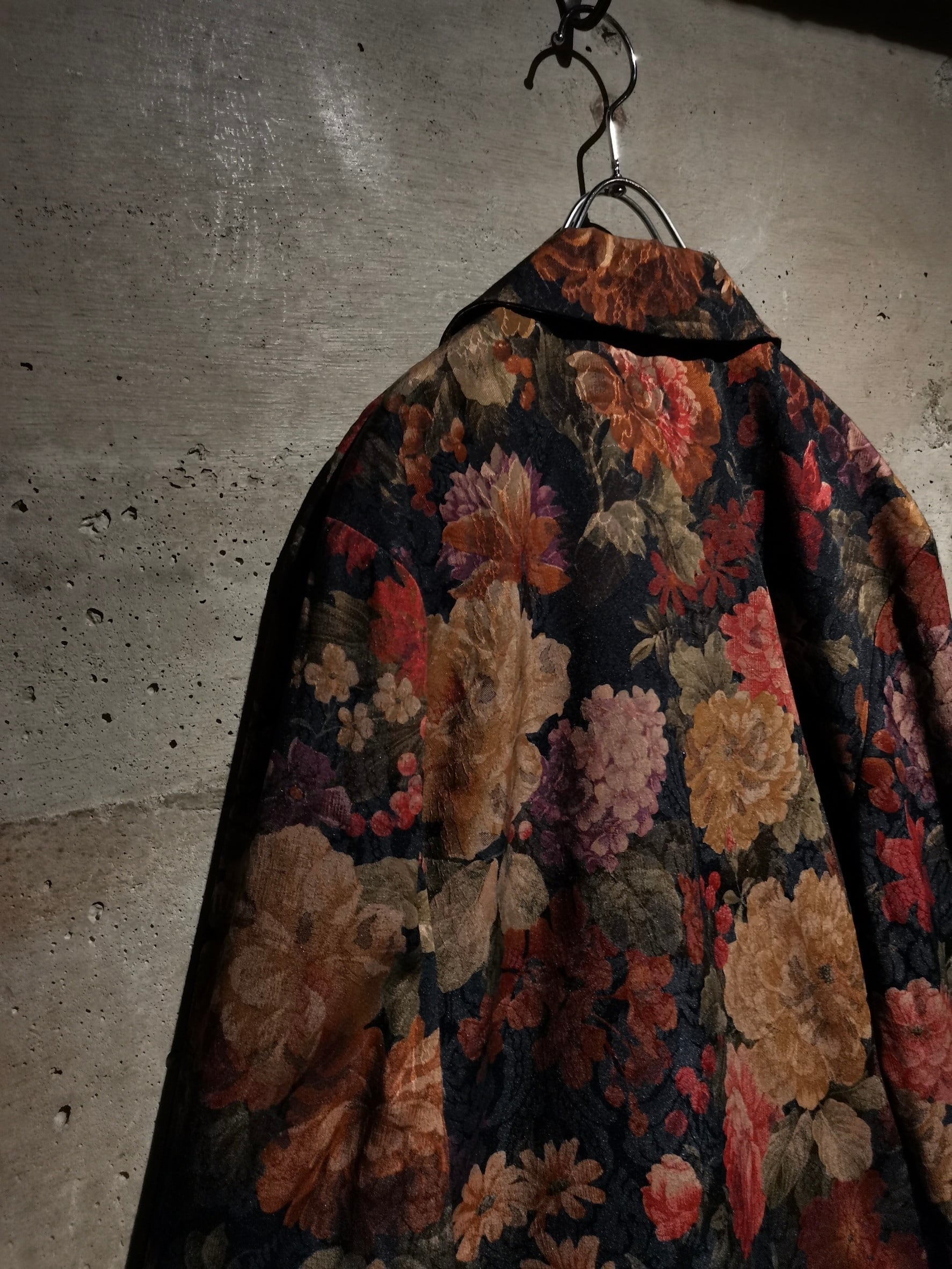 Caka】Beautiful Flower Pattern Vintage Tailored Jacket | Caka(カカ 