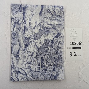 《1026》◆輸入 リバティ LIBERTY タナローン カットクロス ハギレ ※インク飛びあり