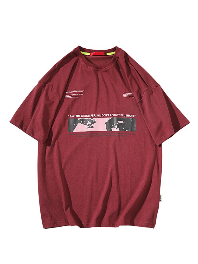 全3色 Tシャツ カットソー プリント カジュアル シンプル