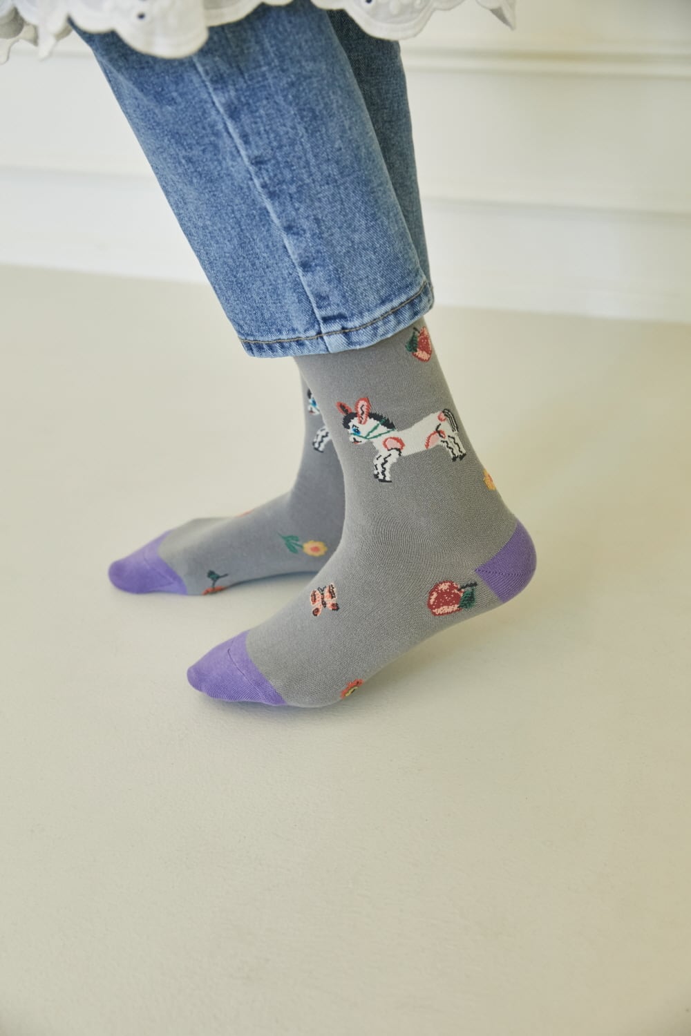 ナタリーレテ Nathalie Lete X socks appeal ヘアクリップ 2色 Nathalie Lete× socks appeal 靴下 donkey | MONOTIAM