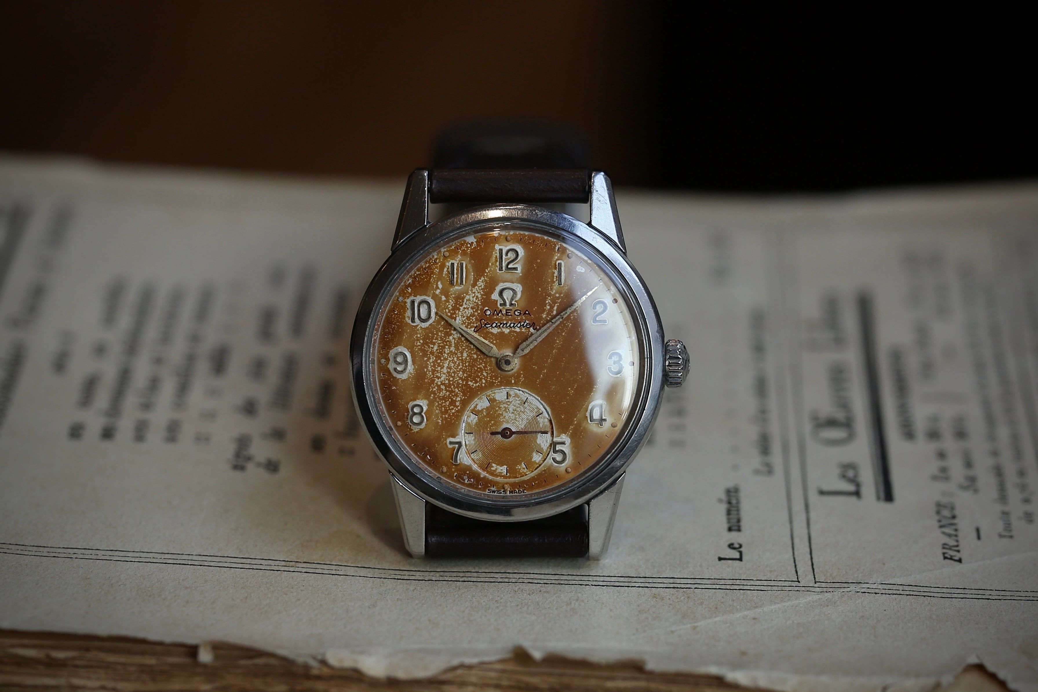 OMEGA】 1960年製 オメガ 『シーマスター・30mmキャリバー』 アルファ