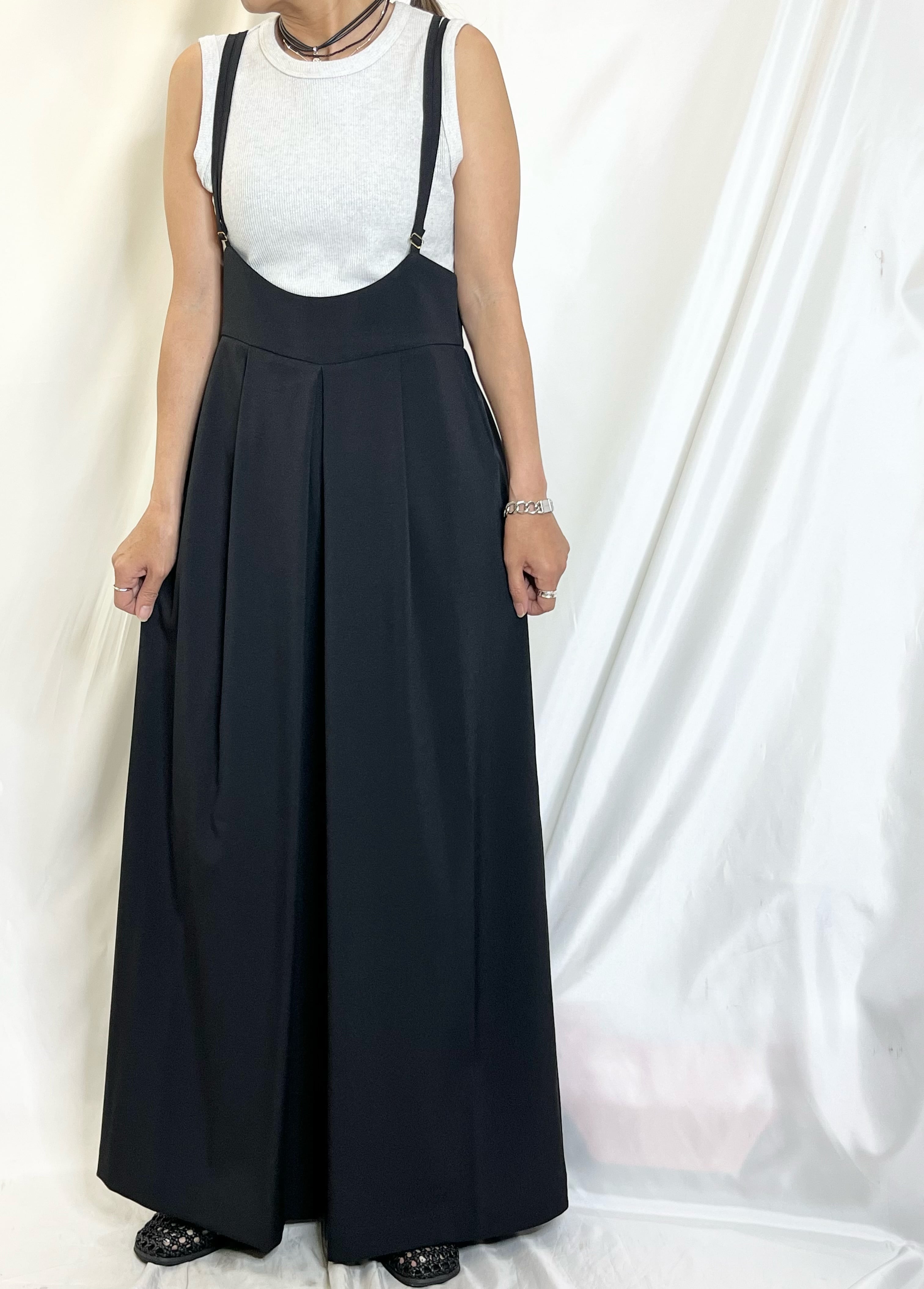 MARGAUX VINTAGE ブラックサロペット MARGAUX VINTAGE | LinoAnela