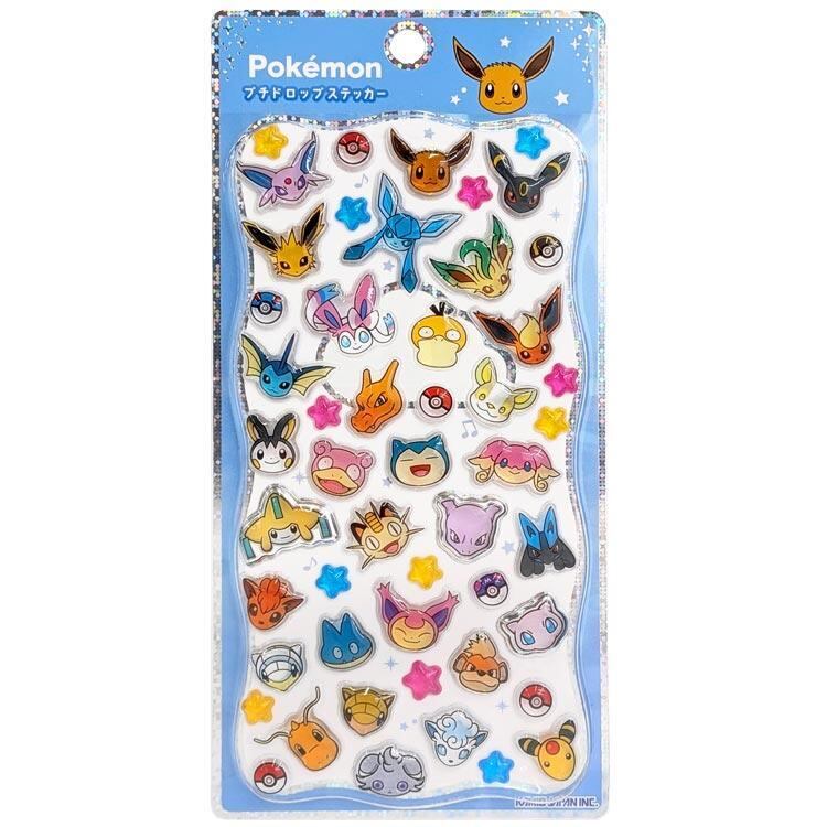 ポケットモンスター プチドロップステッカー フェイス2 ポケモン pokemon カミオジャパン