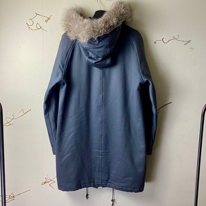 LANVIN blue gray color coat