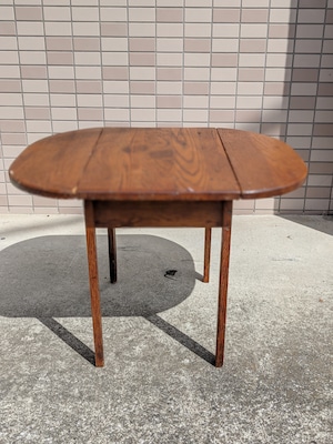 Vintage Wood Folding Table LOW Table Antique Table mini ビンテージ 木製 フォールディングテーブル ローテーブル ミニ アンティークウッドテーブル アメリカ製 ビンテージキャンプテーブル 折り畳み ビンテージキャンプギア PARIS MFG CO