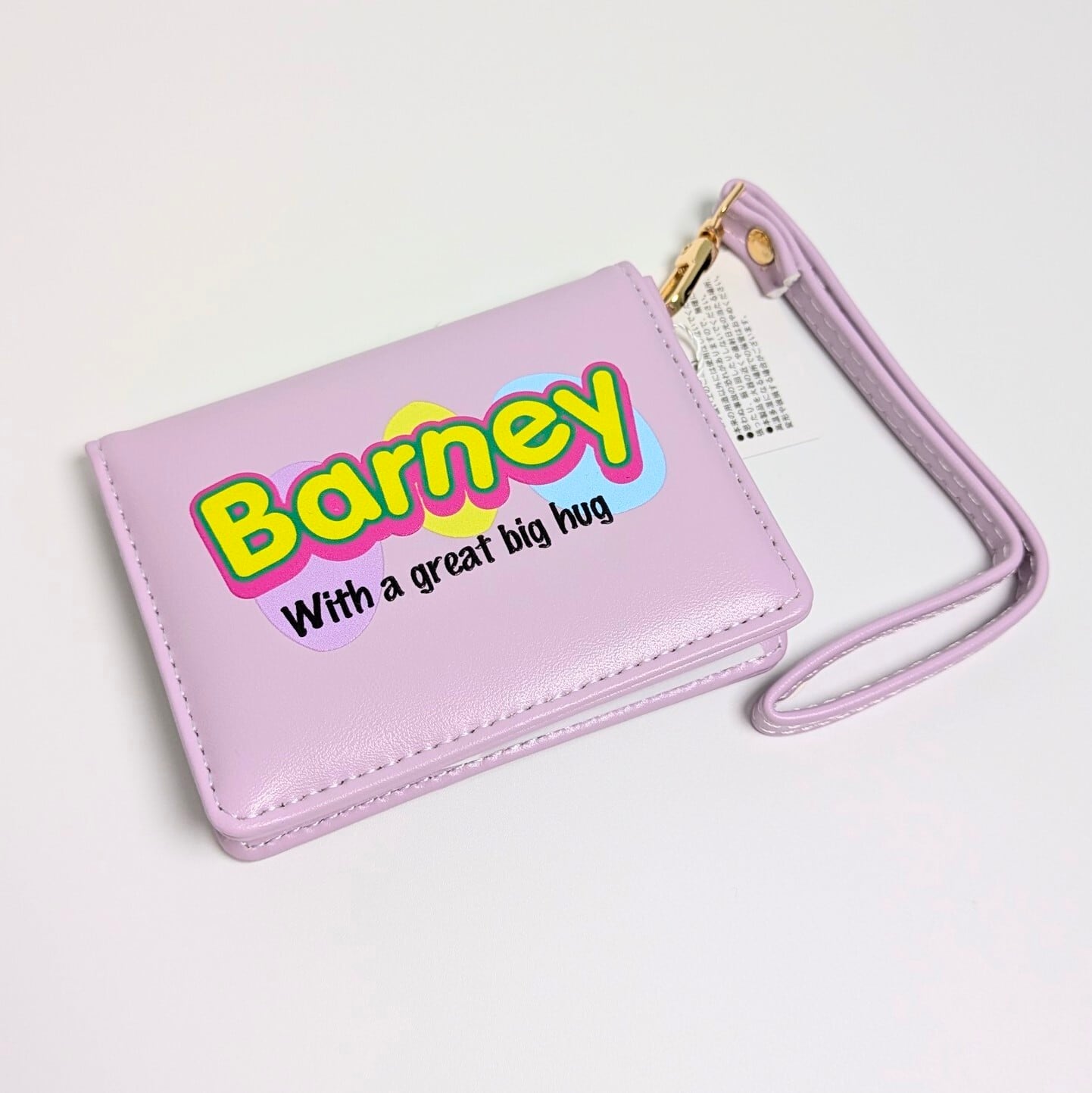 ♧【 Barney & Friends( バーニー&フレンズ ) 】PASS CASE ( パスケース ) / カード入れ / 定期入れ 〚アメリカン雑貨 アメトイ〛