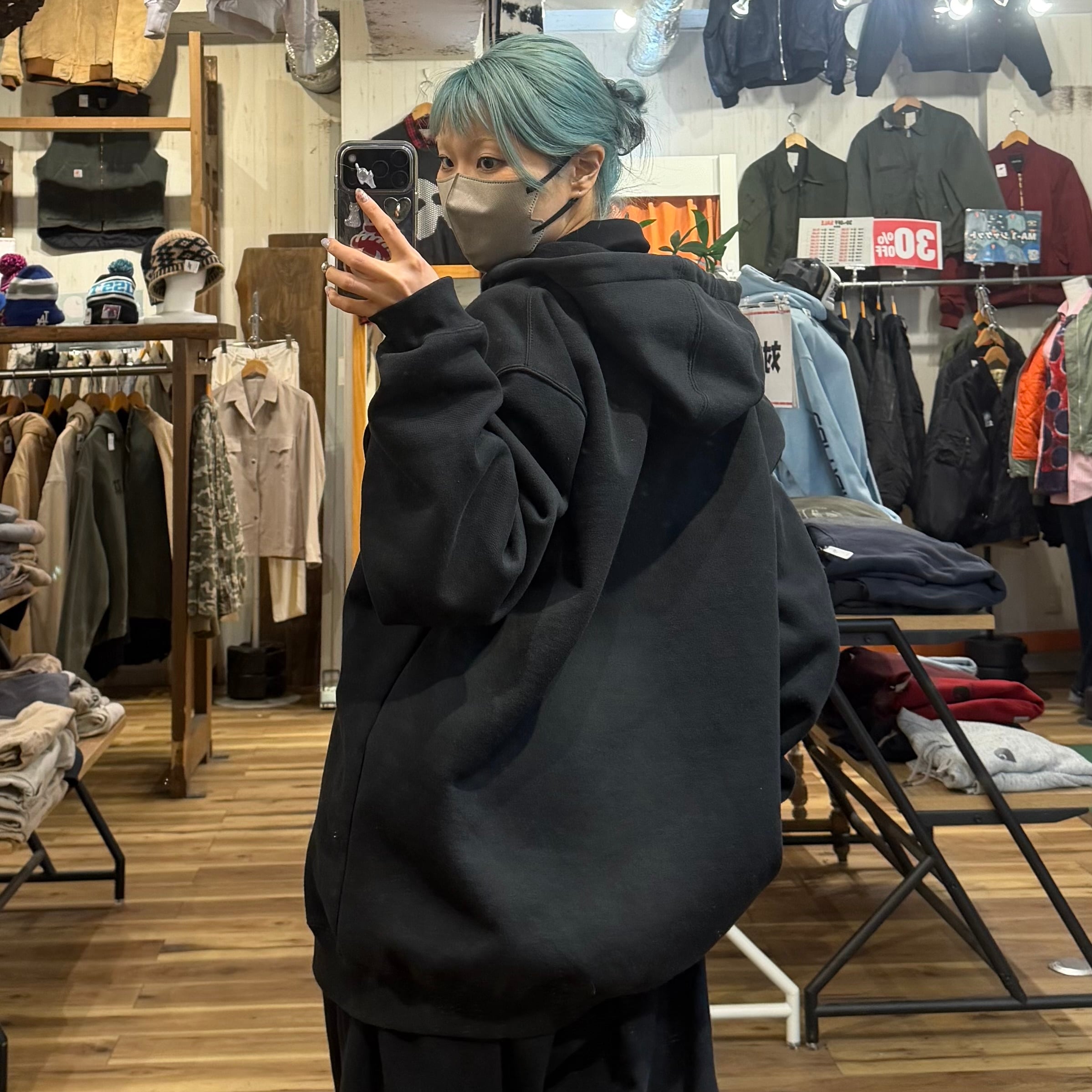 ハ*ウ様 20210 メキシコ製 カーハート 肉厚 フルジップパーカー チャコー Carhartt/カーハート】フルジップパーカー | 古着屋KAKAVAKA