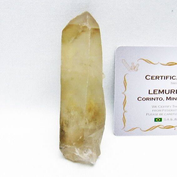 レムリアンシード シトリンクォーツ 原石 ブラジル ミナスジェライス州 コリント産 一点物 171-7288