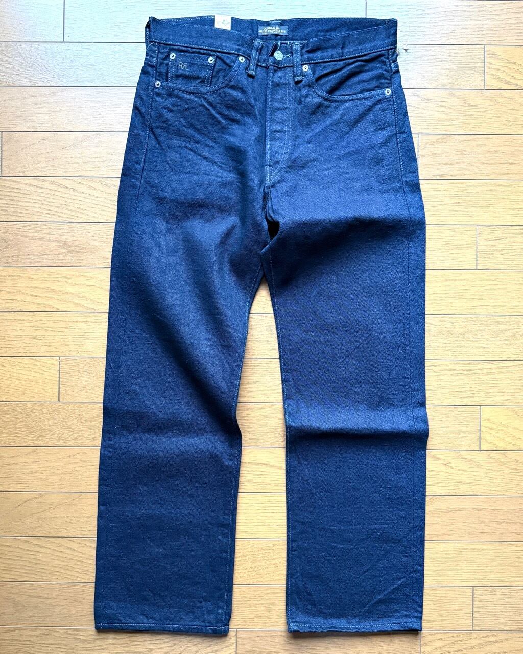 新品 RRL 限定品 アメリカ製 ビンテージ5ポケットデニム W30-L30