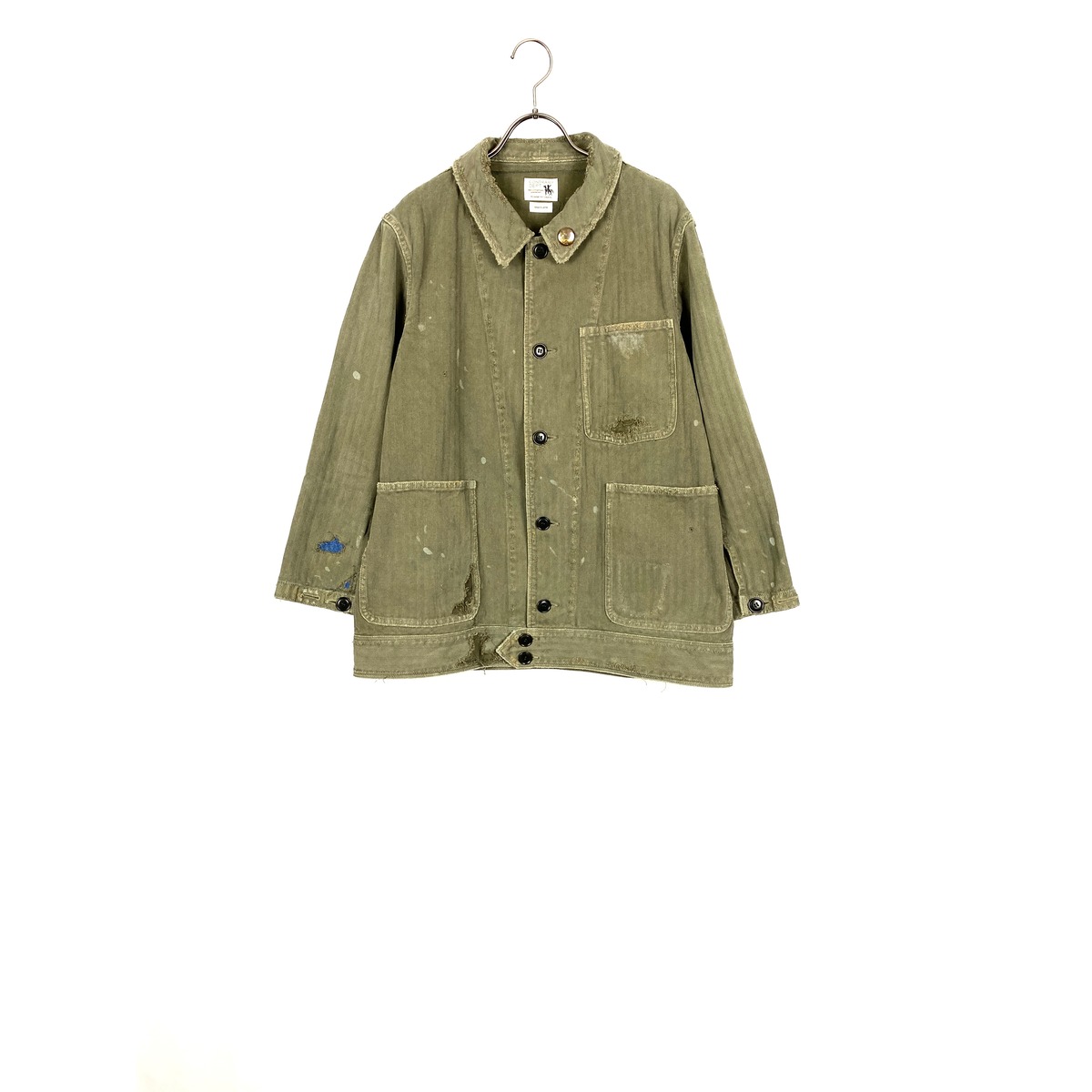 ビズビム(VISVIM) CONTRARY DEPT BENNY JKT CRASH 19AW (khaki 