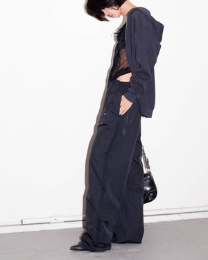 2000s Euro NIKE - wide leg tech pants