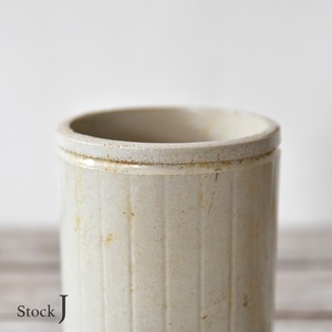 Stoneware Jam Jar 【J】/ 絵になる陶器のジャムポット / 2208W-001J