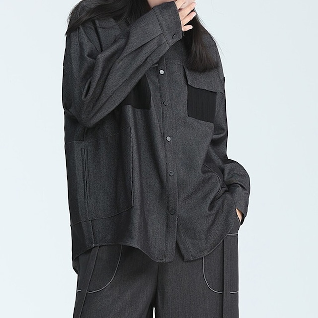 Thick Casual Collared Shirt【TR3134】