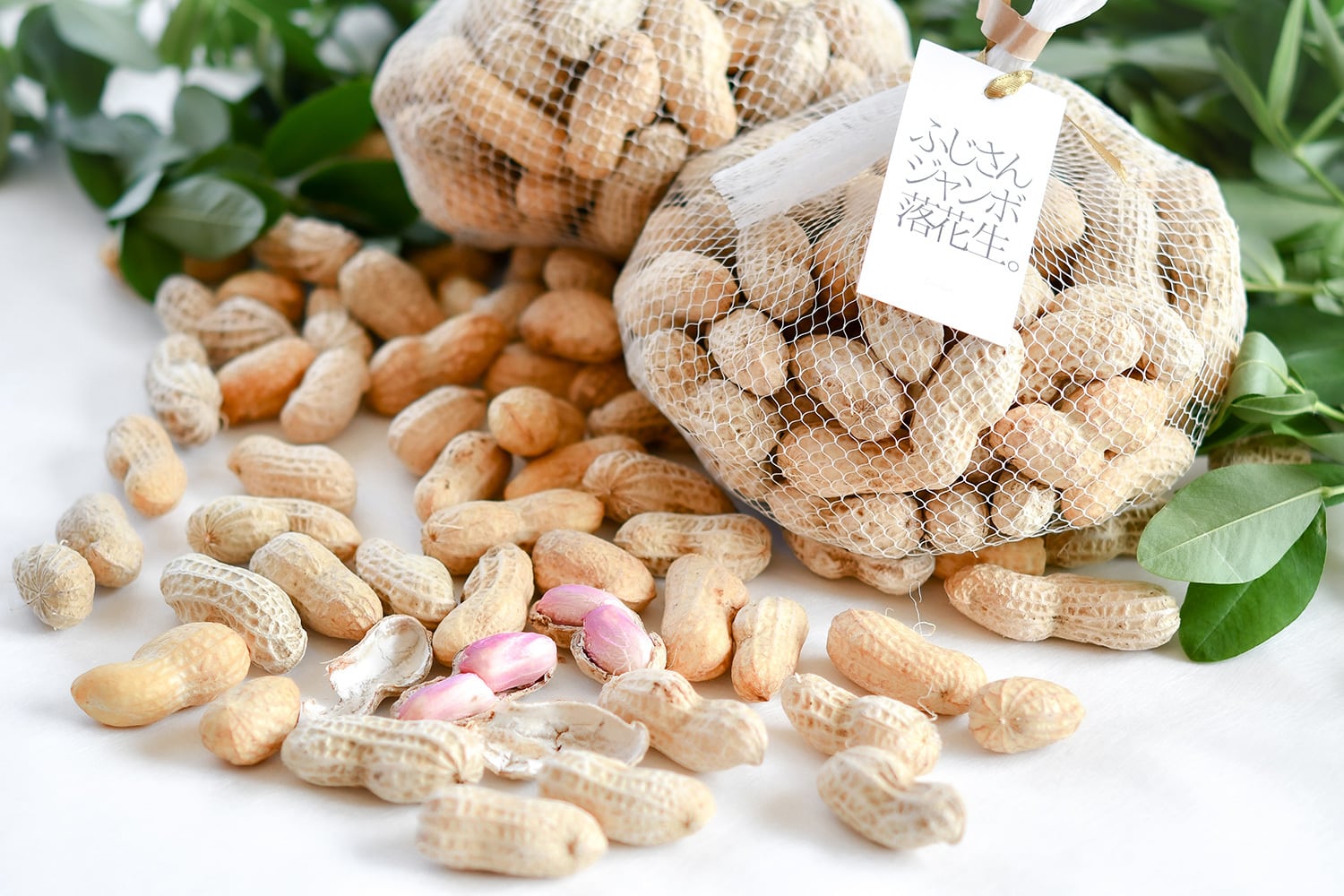 ふじさんジャンボ落花生「5kg」1kg×5袋 | 無農薬有機栽培 やさし菜農園