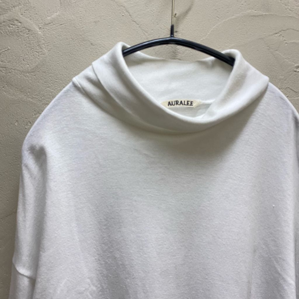 AURALEE オーラリー SEAMLESS TURTLE NECK L/S TEE タートルネックT