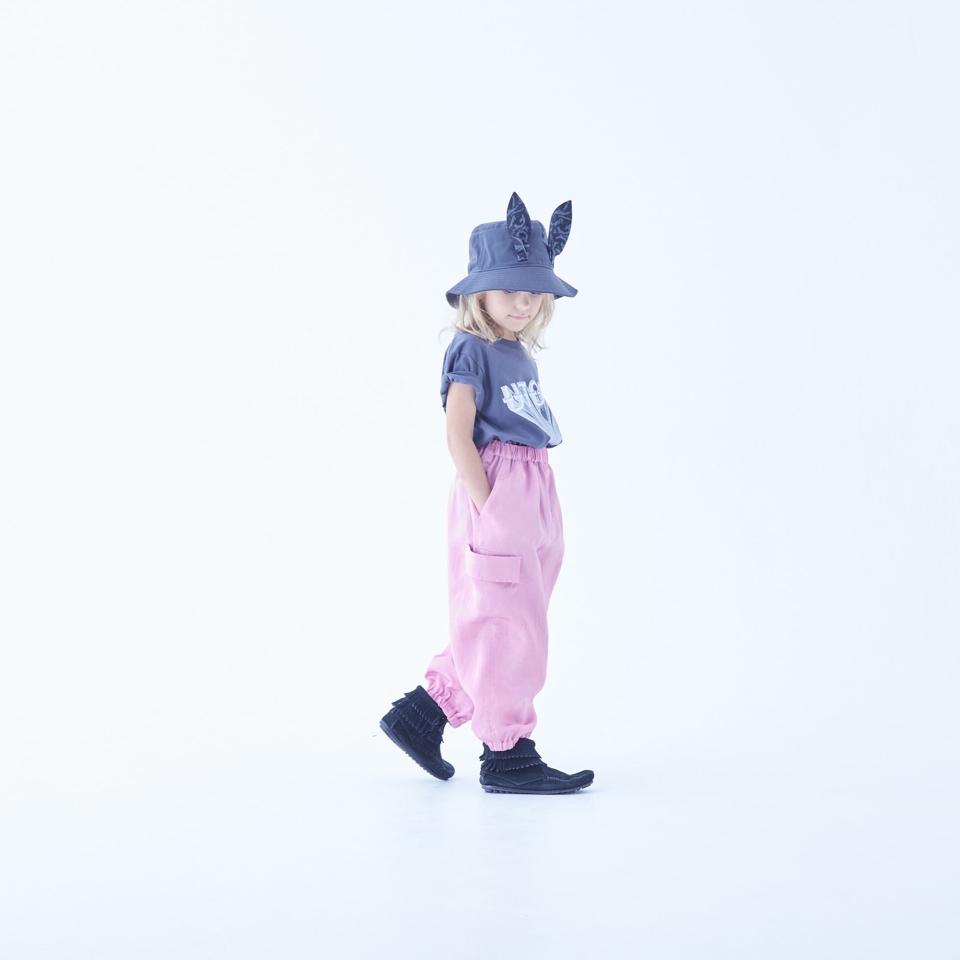 26SS】eLfinFolk(エルフィンフォルク)AZULEJOS Beast Bucket Hat black