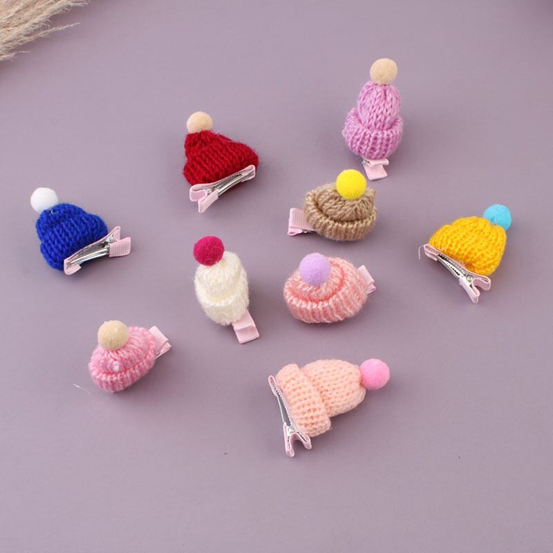 韓国風クリスマスプレゼント帽子ヘアピン