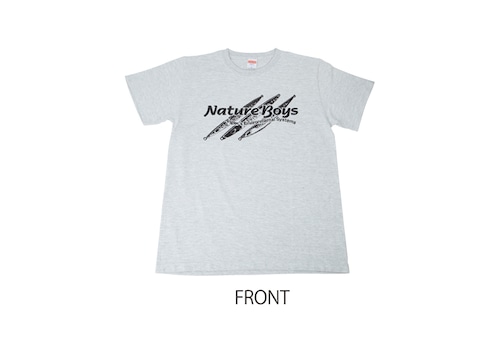 NatureBoys Tshirts 鉄ジグフロントプリント