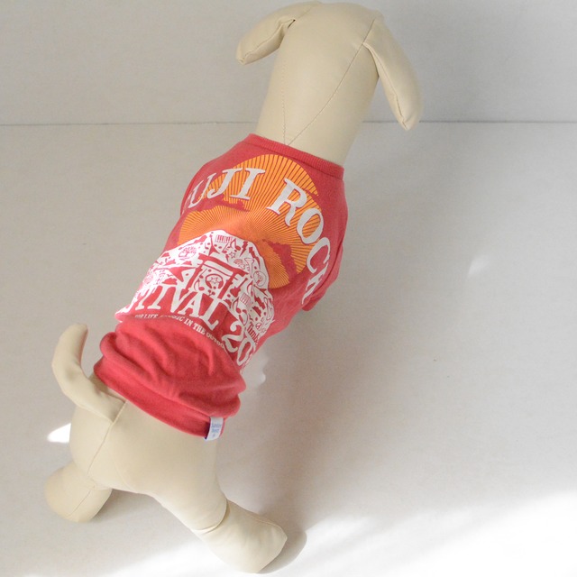 for dog Remake T-shirt “FUJI ROCK” L size