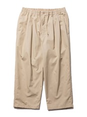 Ventile 2 Tuck Easy Pants -Beige-