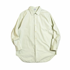 EURO / Woven Pattern Cotton Dress Shirt