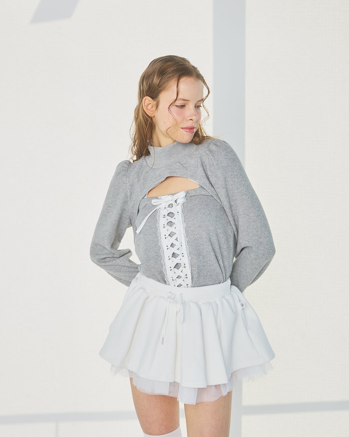 lilLilly フリルハートミニスカート lilLilly フリルハートミニスカート Starry⭐︎フリルハートミニ