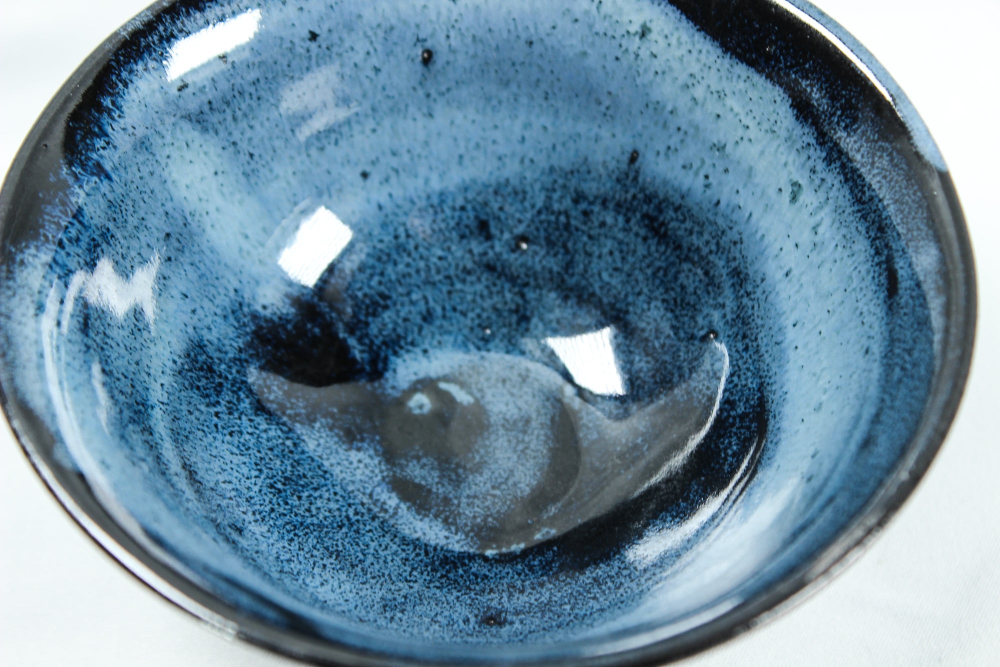 深海藍茶碗 | 陶房 秀星～shusei～