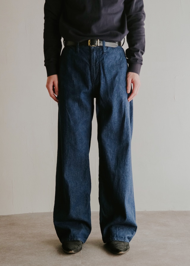 00's Calvin Klein Jeans cotton linen buggy jeans