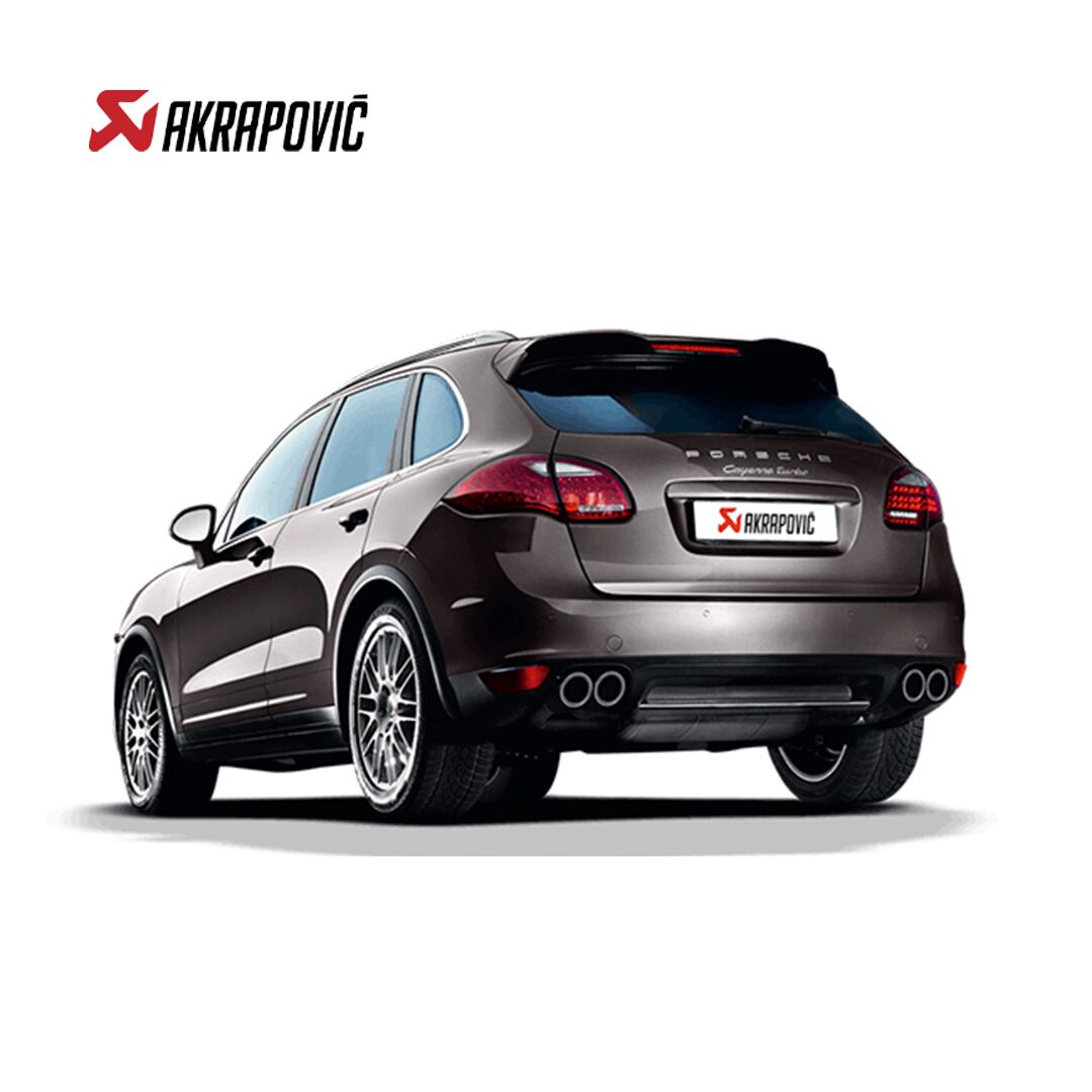 AKRAPOVIC PORSCHE / ポルシェ CAYENNE TURBO (958) Sound Kit