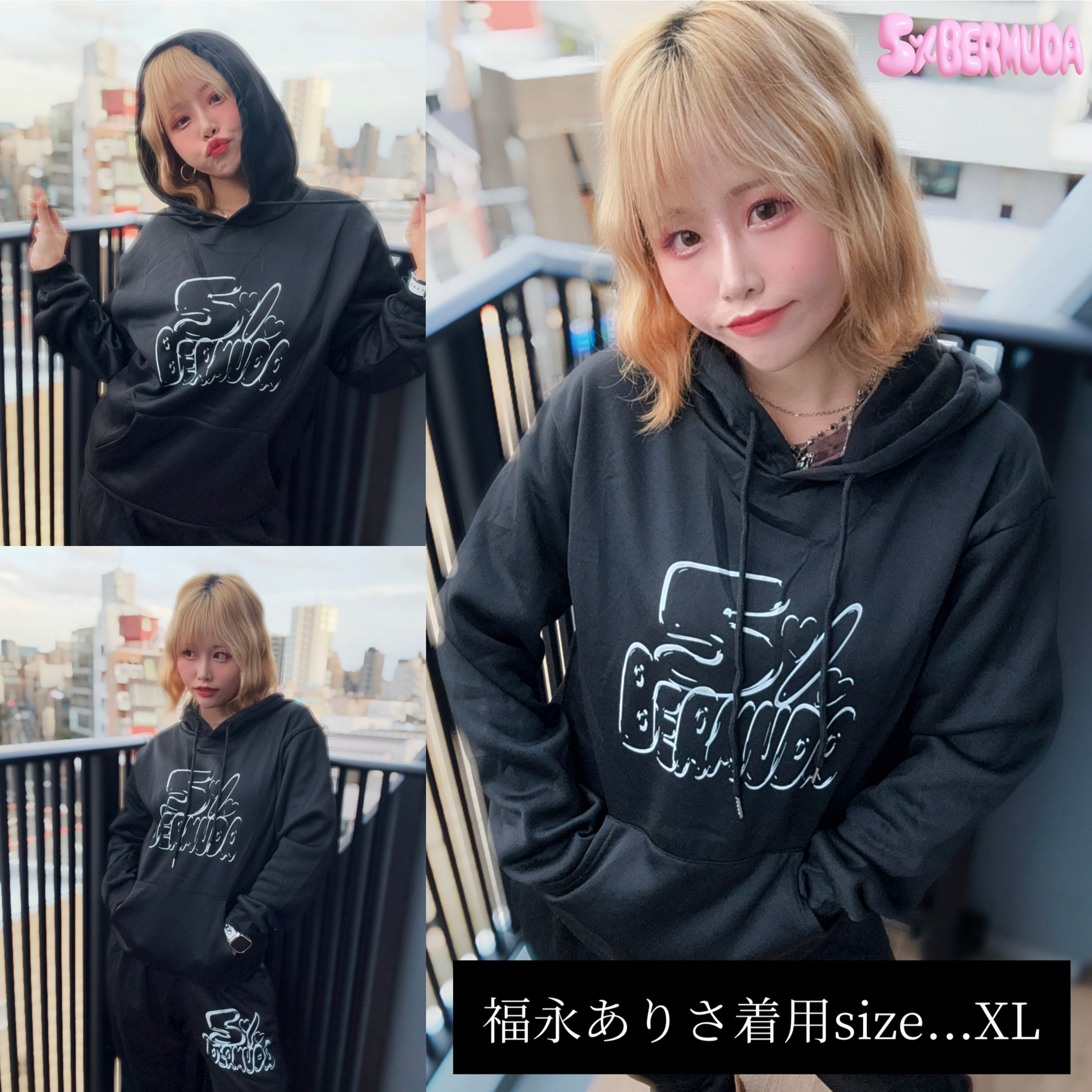 ごばみゅ5周年記念グッズ【パーカー】 | 5%BERMUDA 公式