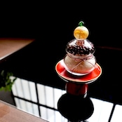 明治時代の輪島塗の高坏 金縁