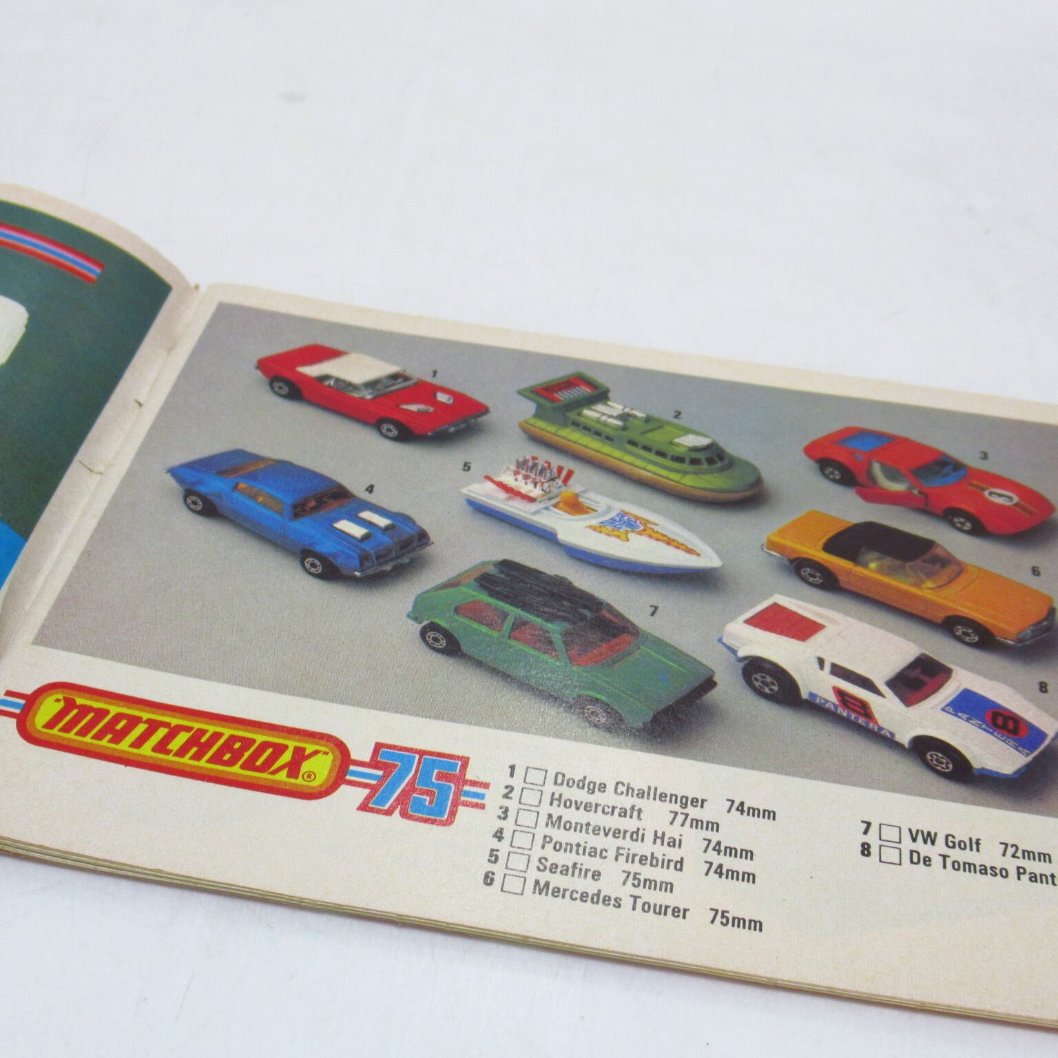 MATCH BOX マッチボックス ミニカーカタログ 1978年 ミニカー [&1