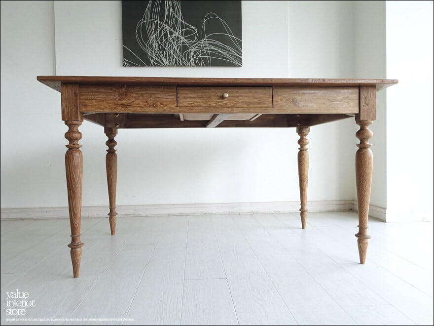 A 新品 アジアン ダイニングテーブル S カフェ カントリー 机 アンティーク