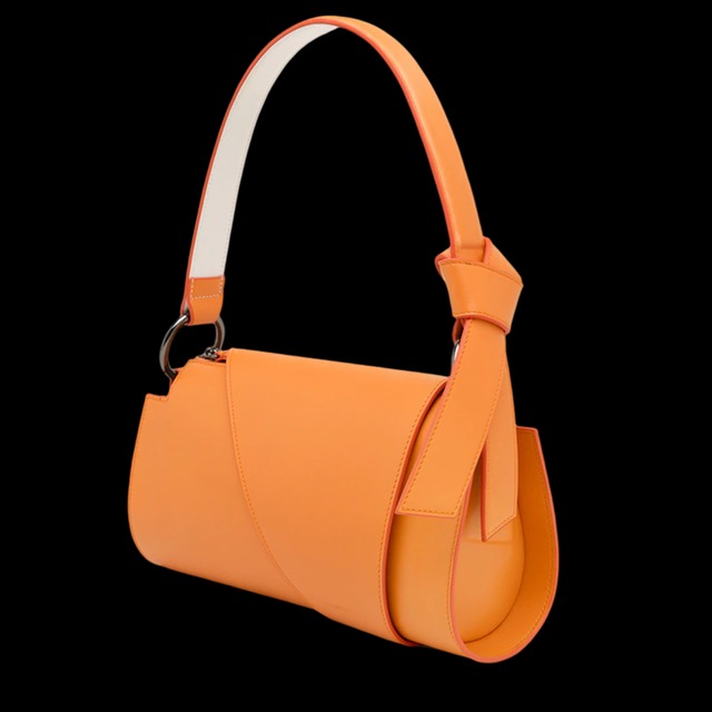 ニッチなデザインの筒形ショルダーバッグ 【LB0059】