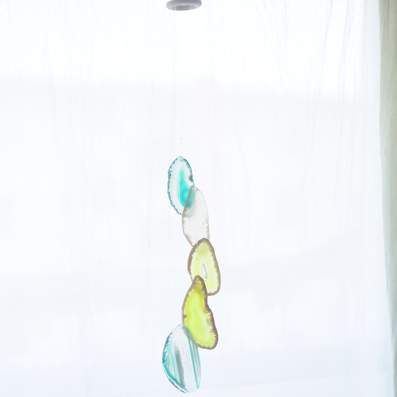 Lemon Sherbet 04 - アゲートヒーリングチャイム / Agate Sun Catcher Wind Chime 718