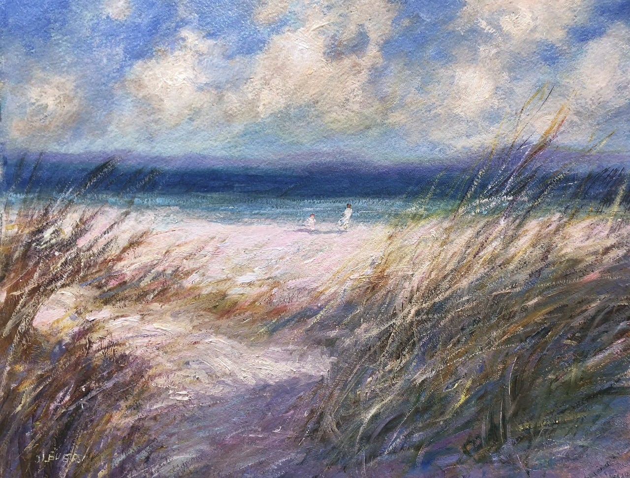 サン・アーメルビーチでのひととき | Le Plage de Saint Armel Brittany